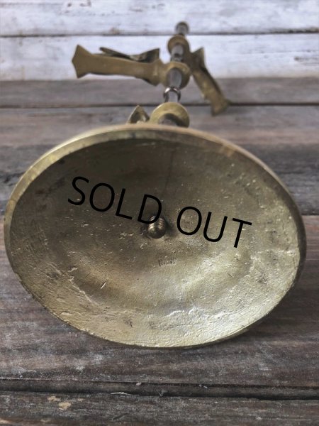 画像8: Vintage Brass Gloved Hand Clip Stand JAPAN (J205) (8)