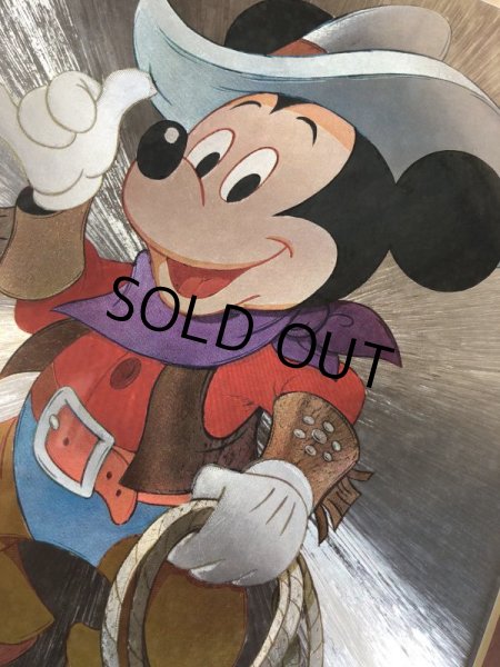 画像9: Vintage Foil Picture of Disney Mickey & Minnie Mouse (J209) (9)