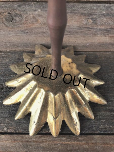 画像7: Vintage Brass Gloved Hand Clip Stand JAPAN (J207) (7)