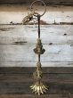 画像1: Vintage Brass Gloved Hand Clip Stand JAPAN (J207) (1)