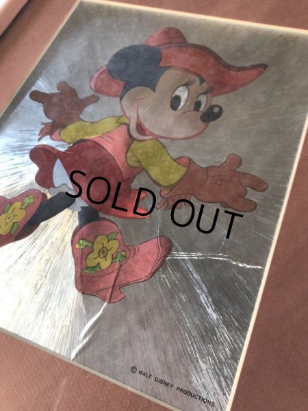 画像4: Vintage Foil Picture of Disney Mickey & Minnie Mouse (J209) (4)