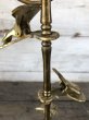 画像7: Vintage Brass Gloved Hand Clip Stand JAPAN (J206) (7)