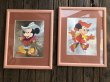 画像10: Vintage Foil Picture of Disney Mickey & Minnie Mouse (J209) (10)