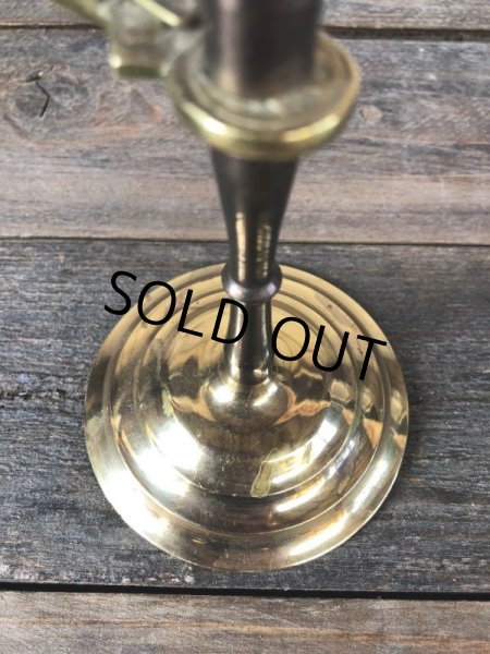 画像7: Vintage Brass Gloved Hand Clip Stand JAPAN (J205) (7)