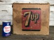 画像1: Vintage 7-UP Waxed Cardboard Crate (J214) (1)