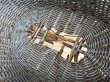 画像7: Antique Primitive Baskets Blue (J215) (7)