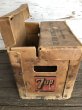 画像7: Vintage 7-UP Waxed Cardboard Crate (J214) (7)