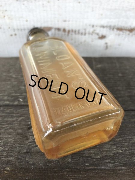 画像4: Vintage Sloan's Liniment Glass Bottle (J212) (4)