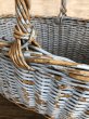 画像5: Antique Primitive Baskets Blue (J215) (5)