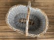 画像6: Antique Primitive Baskets Blue (J215) (6)