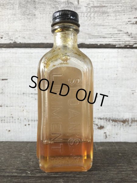 画像3: Vintage Sloan's Liniment Glass Bottle (J212) (3)