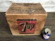 画像2: Vintage 7-UP Waxed Cardboard Crate (J214) (2)