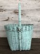 画像3: Antique Primitive Baskets Green (J217) (3)