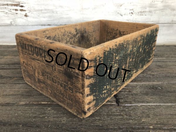 画像2: Vintage Wooden Box Waldorf (J223)  (2)