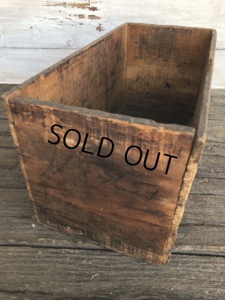 画像6: Vintage Wooden Box Corned Beef (J222)  (6)