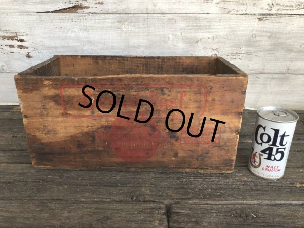 画像3: Vintage Wooden Box Corned Beef (J222)  (3)