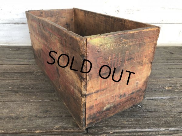 画像4: Vintage Wooden Box Corned Beef (J222)  (4)