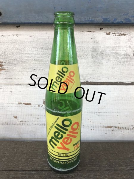 画像4: Vintage Soda Glass Bottle Mello Yello (J243) (4)
