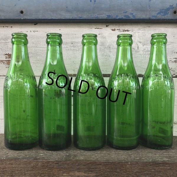 画像1: Vintage Soda Glass Bottle Rainbow (J248) (1)