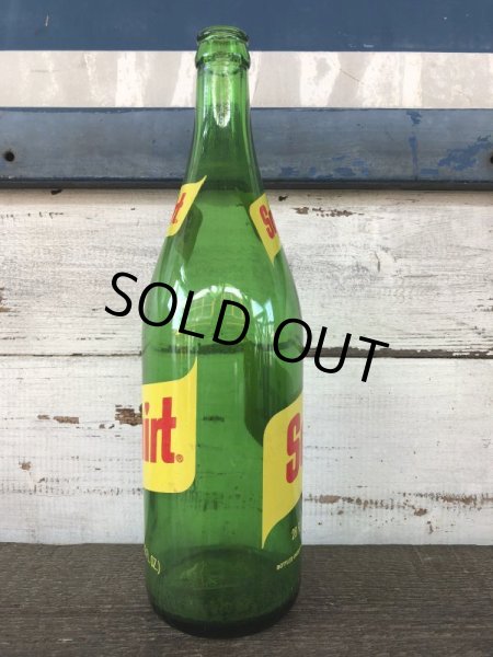 画像3: Vintage Soda Glass Bottle Squirt (J247) (3)