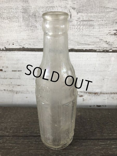 画像5: Vintage Soda Glass Bottle Toluca Ill (J236) (5)