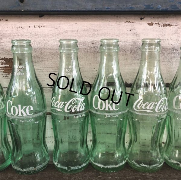 画像1: SALE Vintage Soda Glass Bottle Coca Cola (J242) (1)