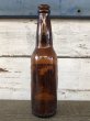 画像4: Vintage Soda Glass Bottle Wooden Shoe beer  (J241) (4)