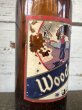 画像7: Vintage Soda Glass Bottle Wooden Shoe beer  (J241) (7)