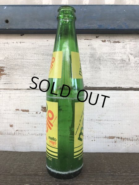 画像5: Vintage Soda Glass Bottle Mello Yello (J243) (5)