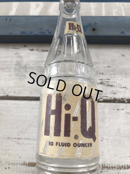 画像6: Vintage Soda Glass Bottle Hi-Q (J237) (6)
