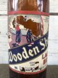 画像6: Vintage Soda Glass Bottle Wooden Shoe beer  (J241) (6)