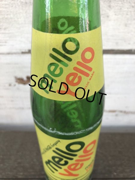 画像8: Vintage Soda Glass Bottle Mello Yello (J243) (8)