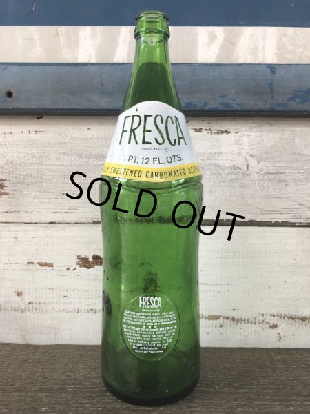 画像3: Vintage Soda Glass Bottle Fresca (J246) (3)
