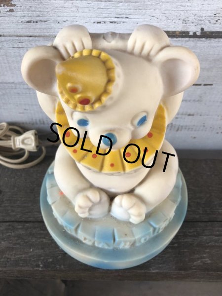 画像5: 60s Vintage Circus Bear Lamp Rubber Doll (J251) (5)
