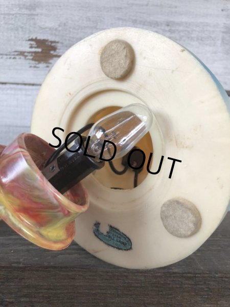 画像8: 60s Vintage Circus Bear Lamp Rubber Doll (J251) (8)