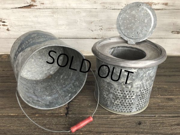 画像5: Vintage Sears Fishing Minnow Bucket (J253)   (5)