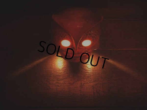 画像9: Vintage Ceramic Owl TV Lamp (J256)   (9)