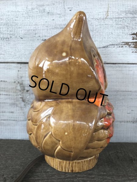画像4: Vintage Ceramic Owl TV Lamp (J256)   (4)