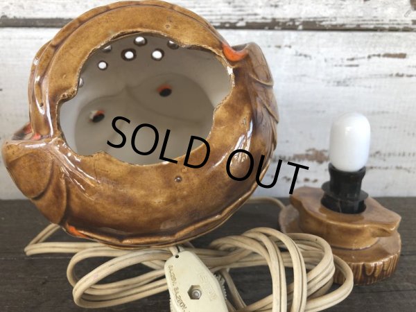 画像5: Vintage Ceramic Owl TV Lamp (J257)   (5)