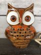 画像1: Vintage Ceramic Owl TV Lamp (J257)   (1)