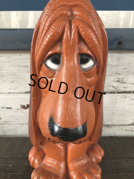 画像7: Vintage NY Vinyl Plastic Coin Bank Basset hound (J258)   (7)