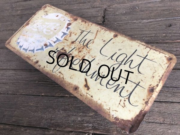 画像6: 50s vintage Pepsi-Cola Bottle Cap Sign (J266)  (6)