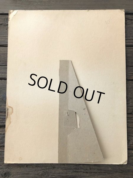 画像10: Vintage GE Portable Radio Card Board Sign (J264)  (10)