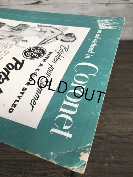 画像6: Vintage GE Portable Radio Card Board Sign (J264)  (6)