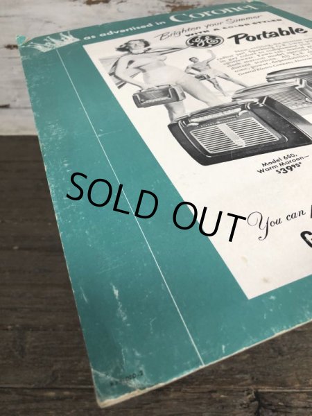 画像5: Vintage GE Portable Radio Card Board Sign (J264)  (5)