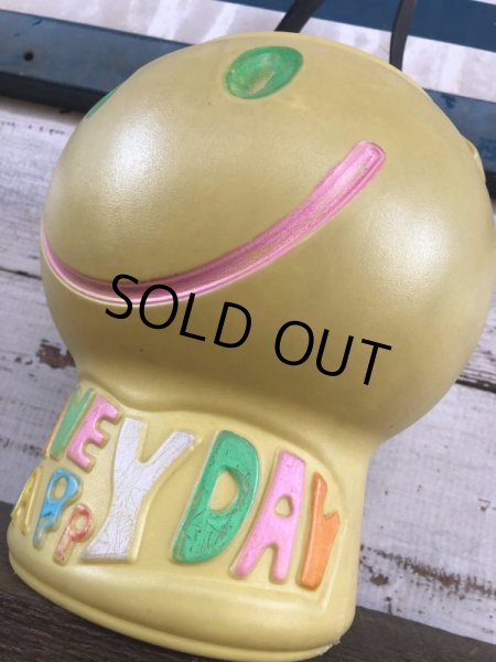 画像7: Vintage Plastic Bucket Smiley Happy Face (J271) (7)