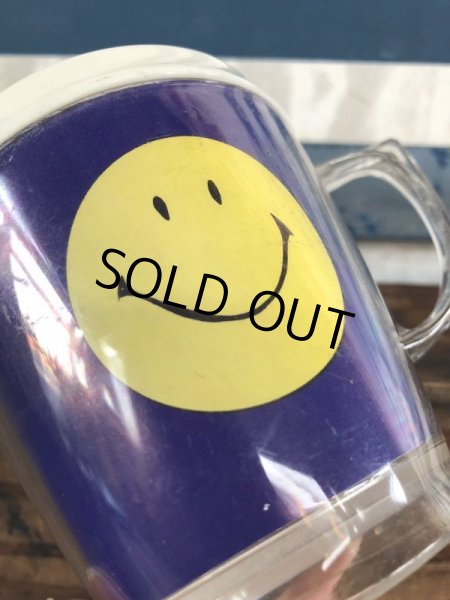 画像7: Vintage Plastic Cup Smiley Happy Face (J269) (7)