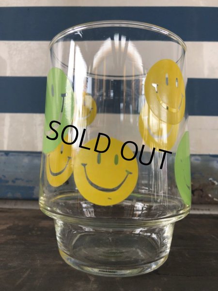 画像5: Vintage Glass Smiley Happy Face (J268) (5)