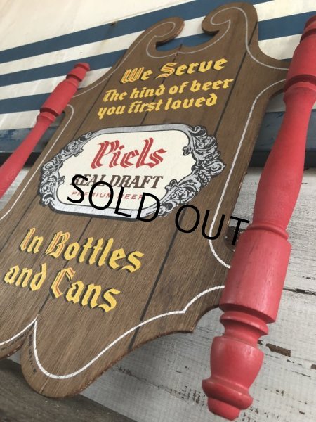 画像5: Vintage Piels Beer Wood Sign (J275)  (5)