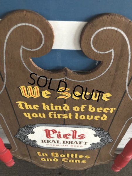画像4: Vintage Piels Beer Wood Sign (J275)  (4)